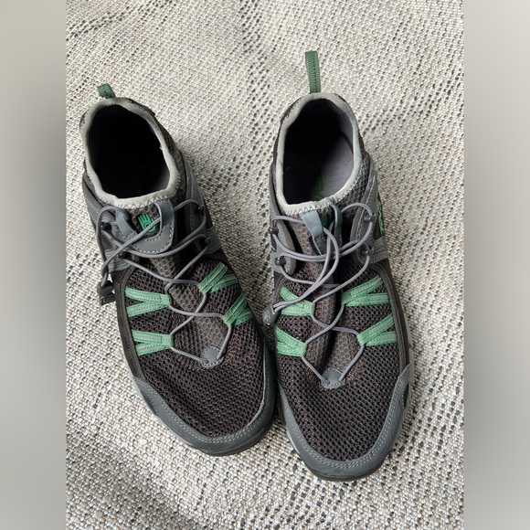 Men's Teva Churn Water Sport/Hiking Shoes Gray/Green Sz 12 - Picture 1 of 12